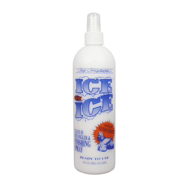 Chris Christensen Ice on Ice Detangling Spray Ready to Use - 16 oz./473ml - Wagr - The Smart Petcare Platform