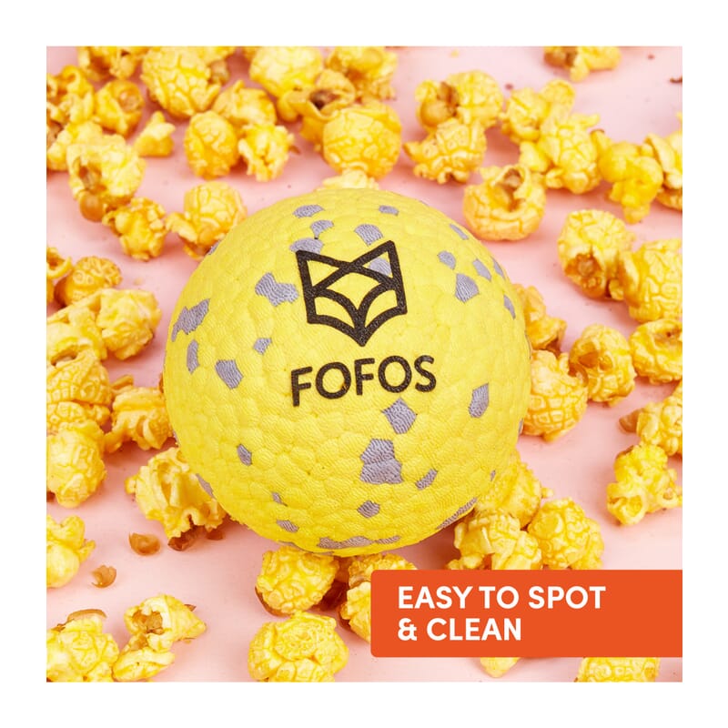 Fofos Super Bounce Ball Small Dog Chew Toy - Wagr Petcare