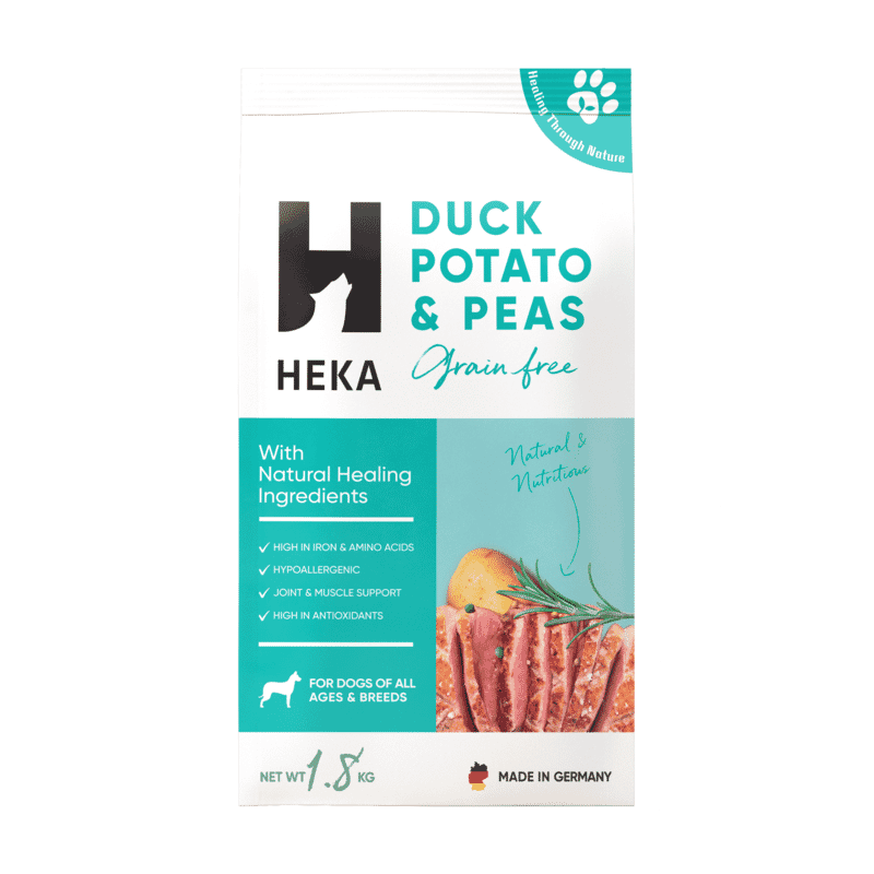 Heka Grain Free Duck, Potatoes & Peas Dry Dog Food - Wagr Petcare