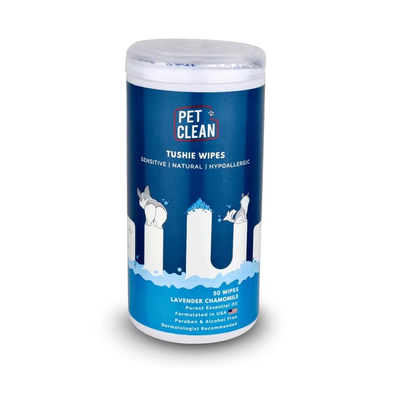 Pet Clean Pet Tushie Wipes - Wagr Petcare