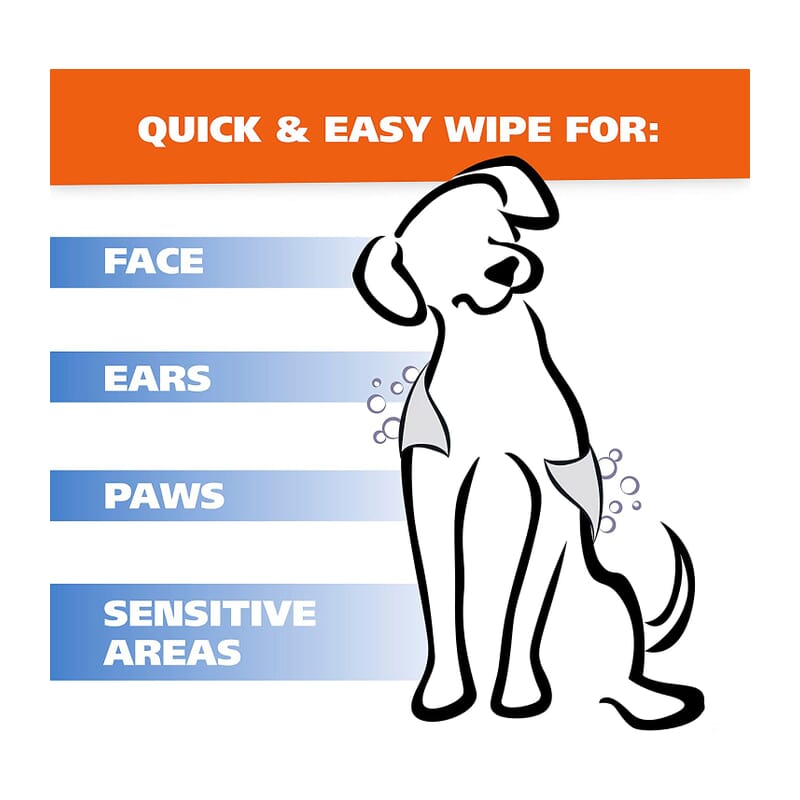 Pet Clean Pet Waterless Shampoo Wipes Wagr Petcare